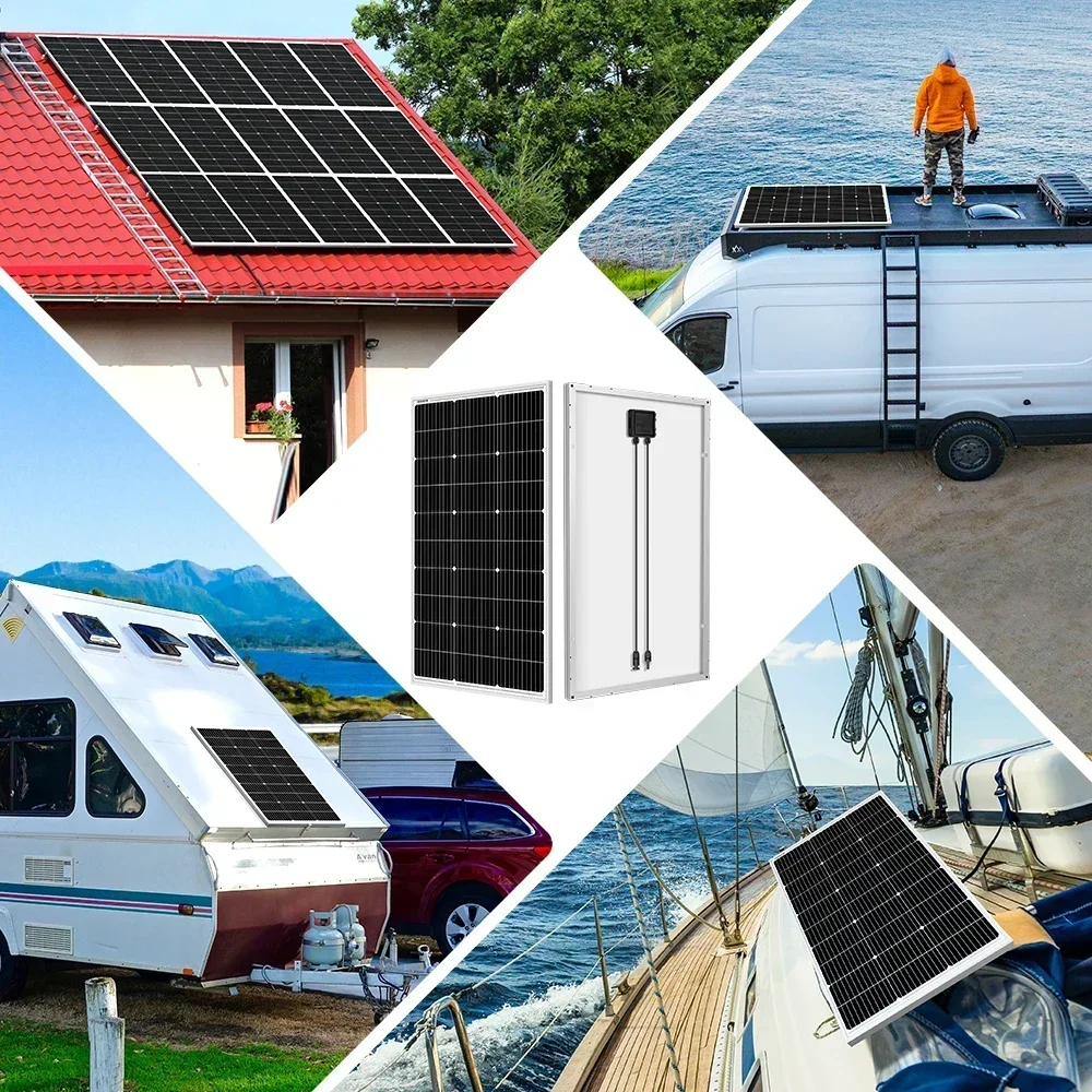 6000W/3000W krachtige zonnepaneelkit, geschikt voor buitenactiviteiten en huizen Camping en camper off grid living - Afbeelding 6