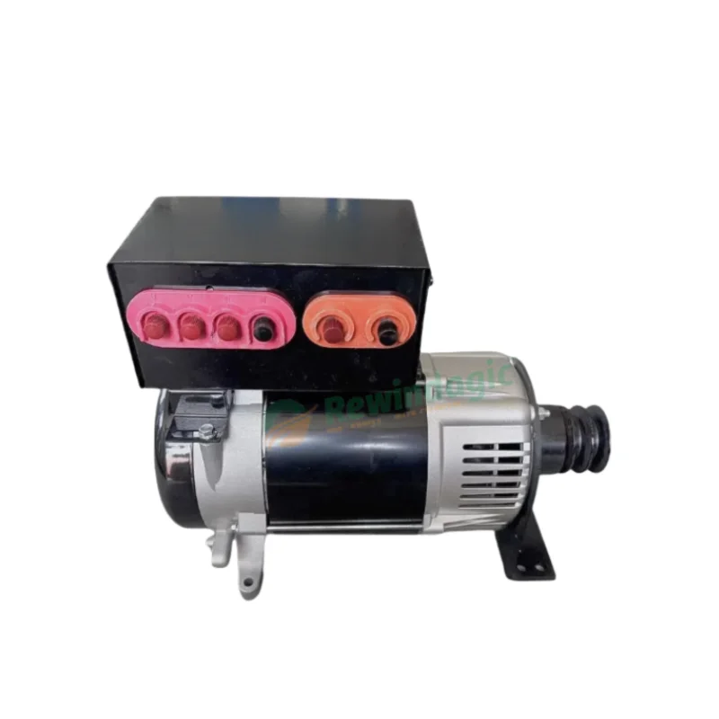 Vrij energiegeneratorset 50KW 30KW 80KW 220V 230V Permanente magneetgenerator 50Hz 60Hz Alternator met variabele snelheidsmotor - Afbeelding 5