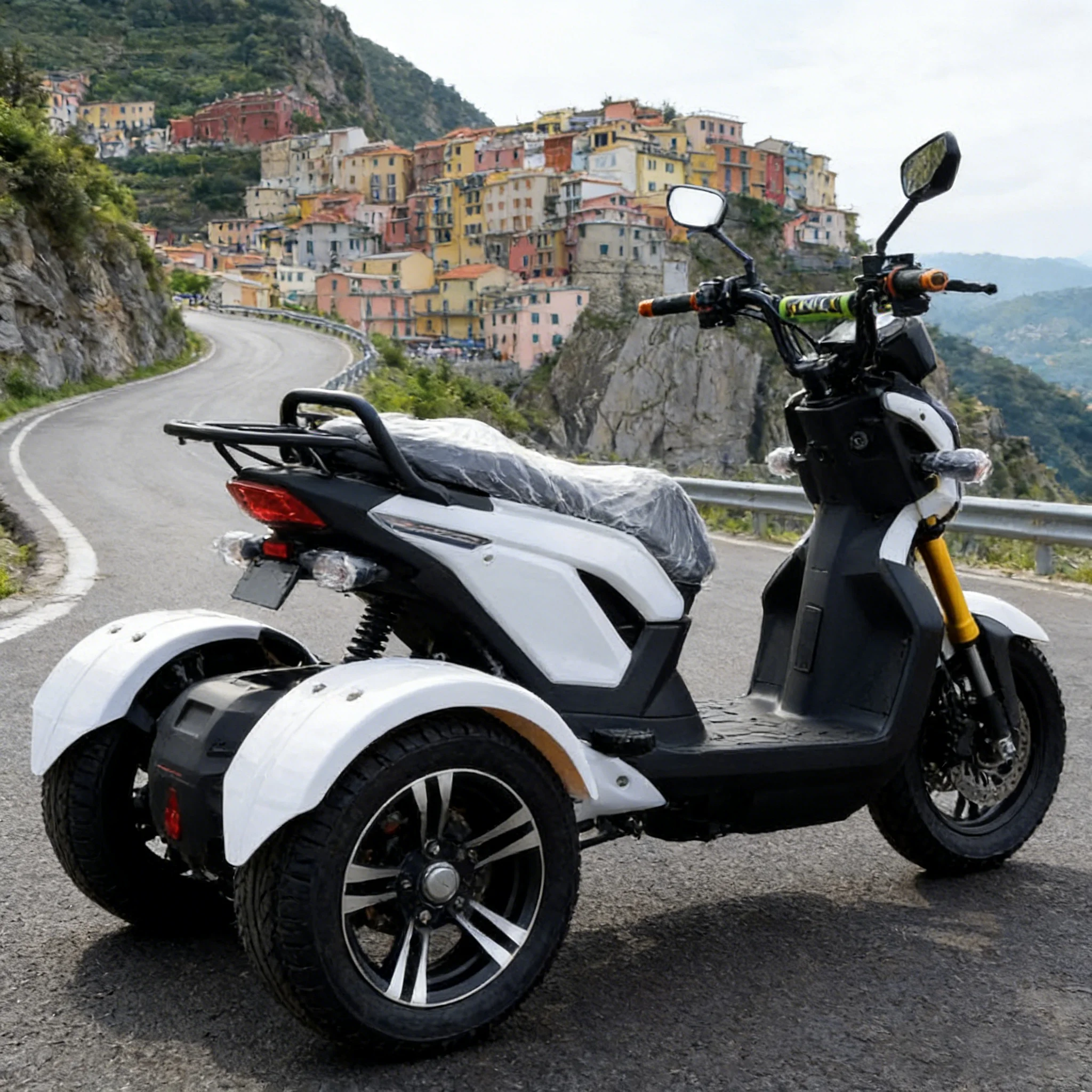 Elektrische driewieler voor volwassenen voor off-road gebruik | Krachtige 3-wiel elektrische driewieler & betaalbare goedkope elektrische driewieler aangedreven door een 70V batterij