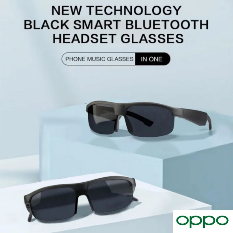 OPPO Draadloze Bluetooth Smart Bril Stemassistent Luister Muziek Navigatie Headset Bril Waterdichte Outdoor Sport Zonnebril - Afbeelding 5