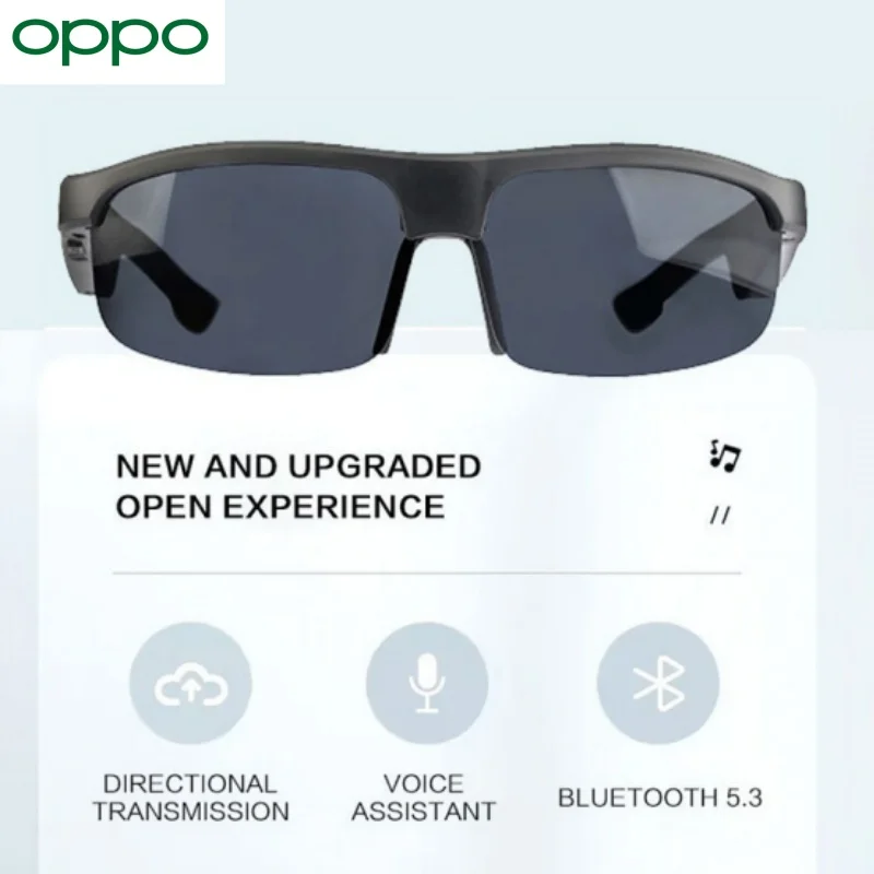 OPPO Draadloze Bluetooth Smart Bril Stemassistent Luister Muziek Navigatie Headset Bril Waterdichte Outdoor Sport Zonnebril - Afbeelding 6