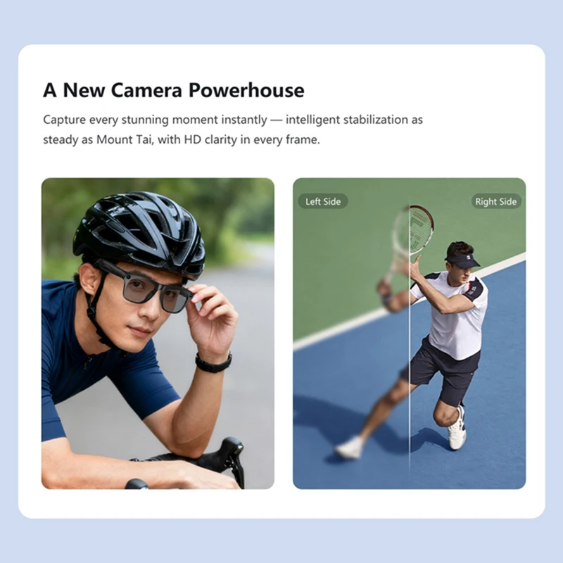 OPPO AI slimme multifunctionele zonnebril Bluetooth-oproepen ChatGPT foto spraakassistent muziekspeler vertaling sport fotochromatisch - Afbeelding 3