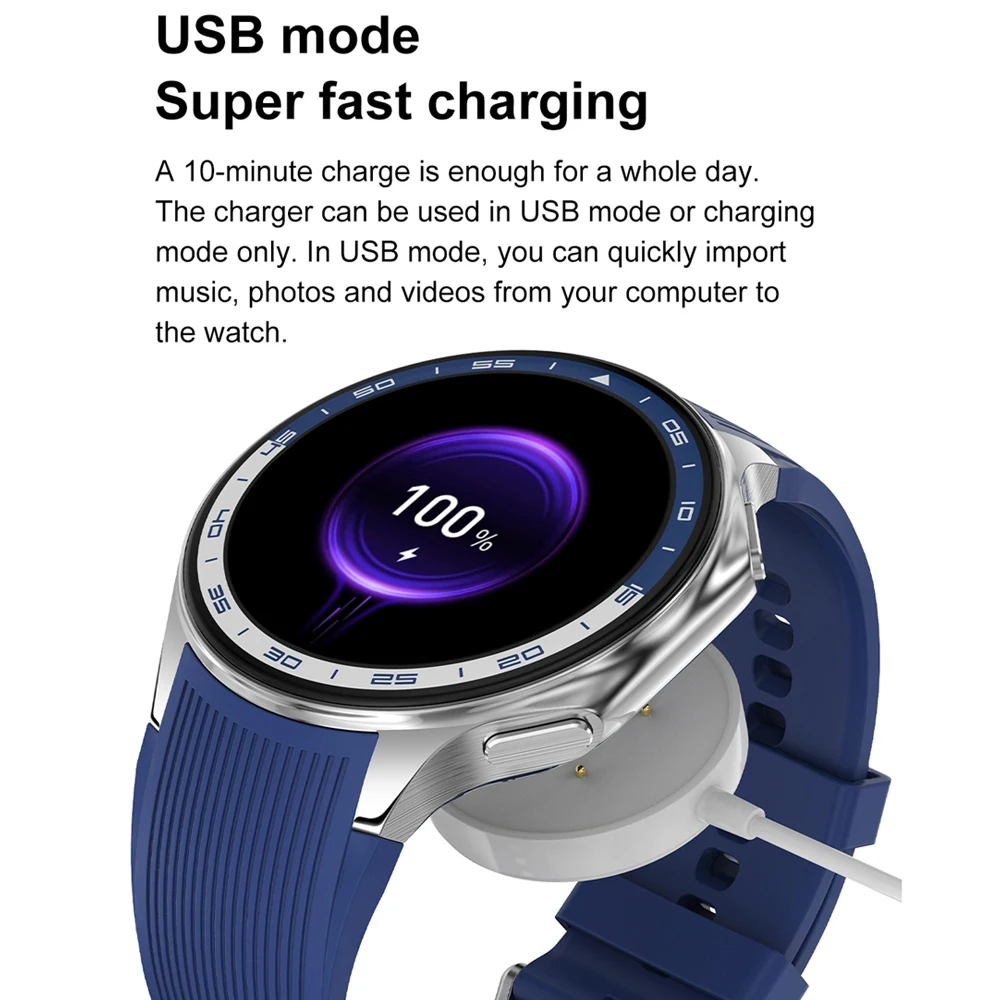 OPPO Horloge X AMOLED 32 GB Smartwatch Waterdicht Heren Smart Horloge Bluetooth Call Connect Hoofdtelefoon TWS Muziek 3D UI Modus Video 2024 - Afbeelding 2