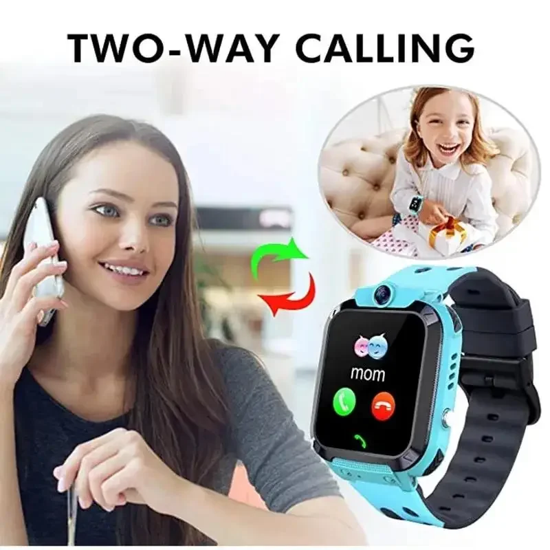 4G Kids Smart Watch Mini Kindertelefoon met oproep SOS Camera 3 in 1 Cartoon Horloge Meisje Jongen Verjaardag Kerstcadeau 2025Nieuw - Afbeelding 2