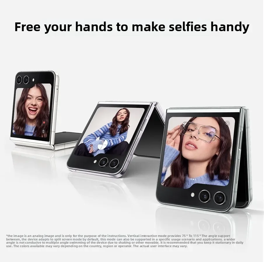 Gerenoveerde Samsung Galaxy Z Flip 5 5G 6.7 "F731U1 8 + 256/512GB AMOLED ontgrendeld opvouwbare Android mobiele telefoon Uitstekende staat - Afbeelding 4