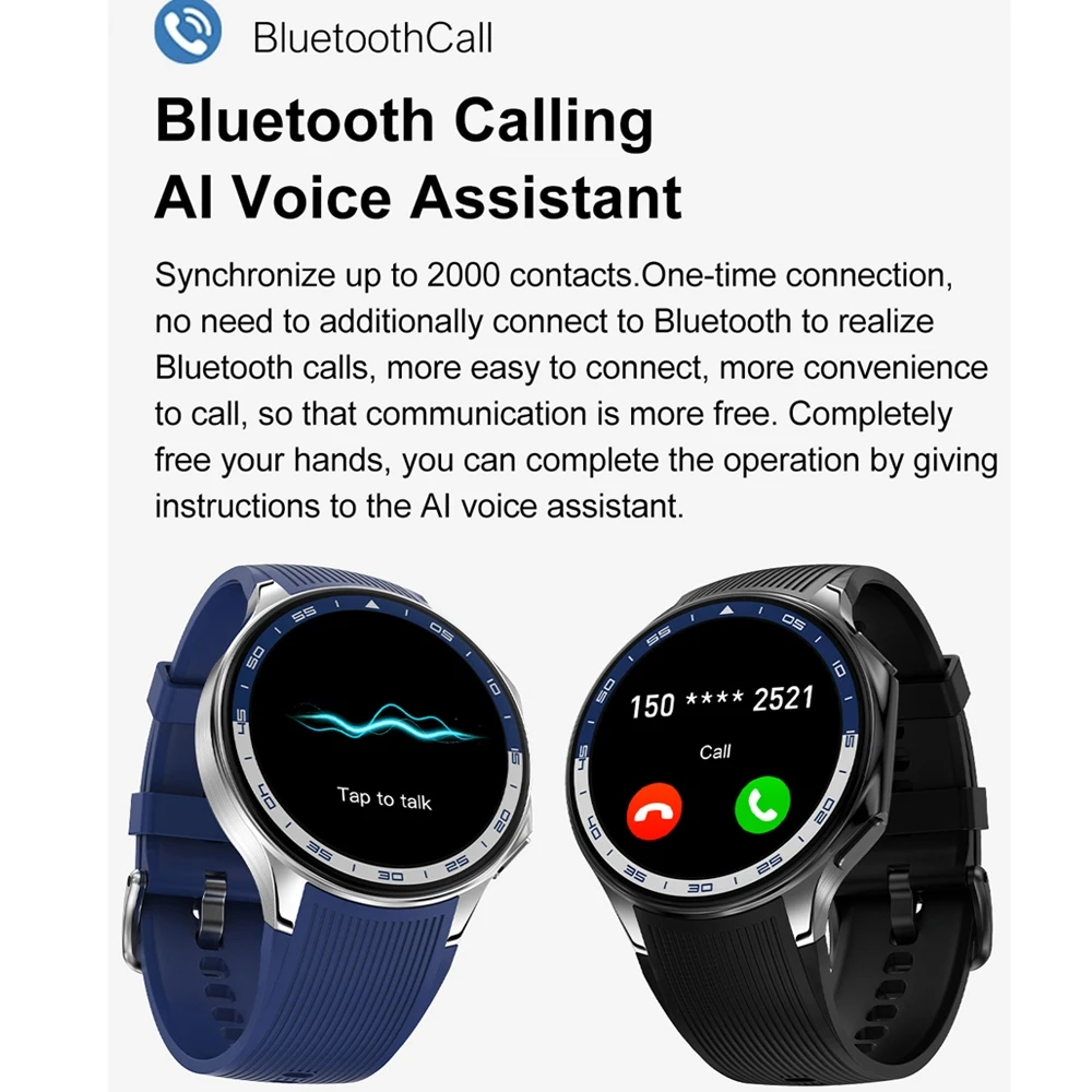 OPPO Horloge X AMOLED 32 GB Smartwatch Waterdicht Heren Smart Horloge Bluetooth Call Connect Hoofdtelefoon TWS Muziek 3D UI Modus Video 2024 - Afbeelding 5