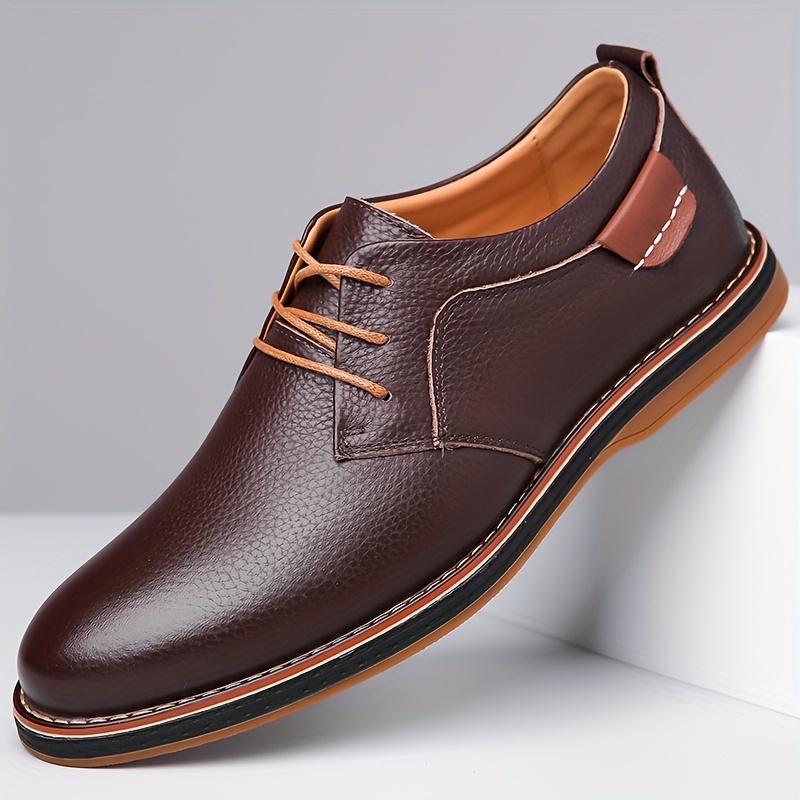 Heren Business Casual Schoenen, Eenvoudige Modieuze Zachte Zool Antislip Casual Schoenen - Afbeelding 10