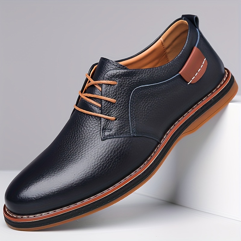 Heren Business Casual Schoenen, Eenvoudige Modieuze Zachte Zool Antislip Casual Schoenen - Afbeelding 12