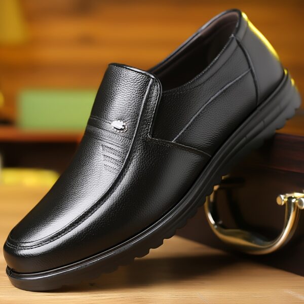 Heren nette schoenen - Formeel en casual laag ontwerp, geschikt voor zaken, bruiloften, kantoor - Zwart, trouwschoenen | Klassieke stijl, business casual schoenen