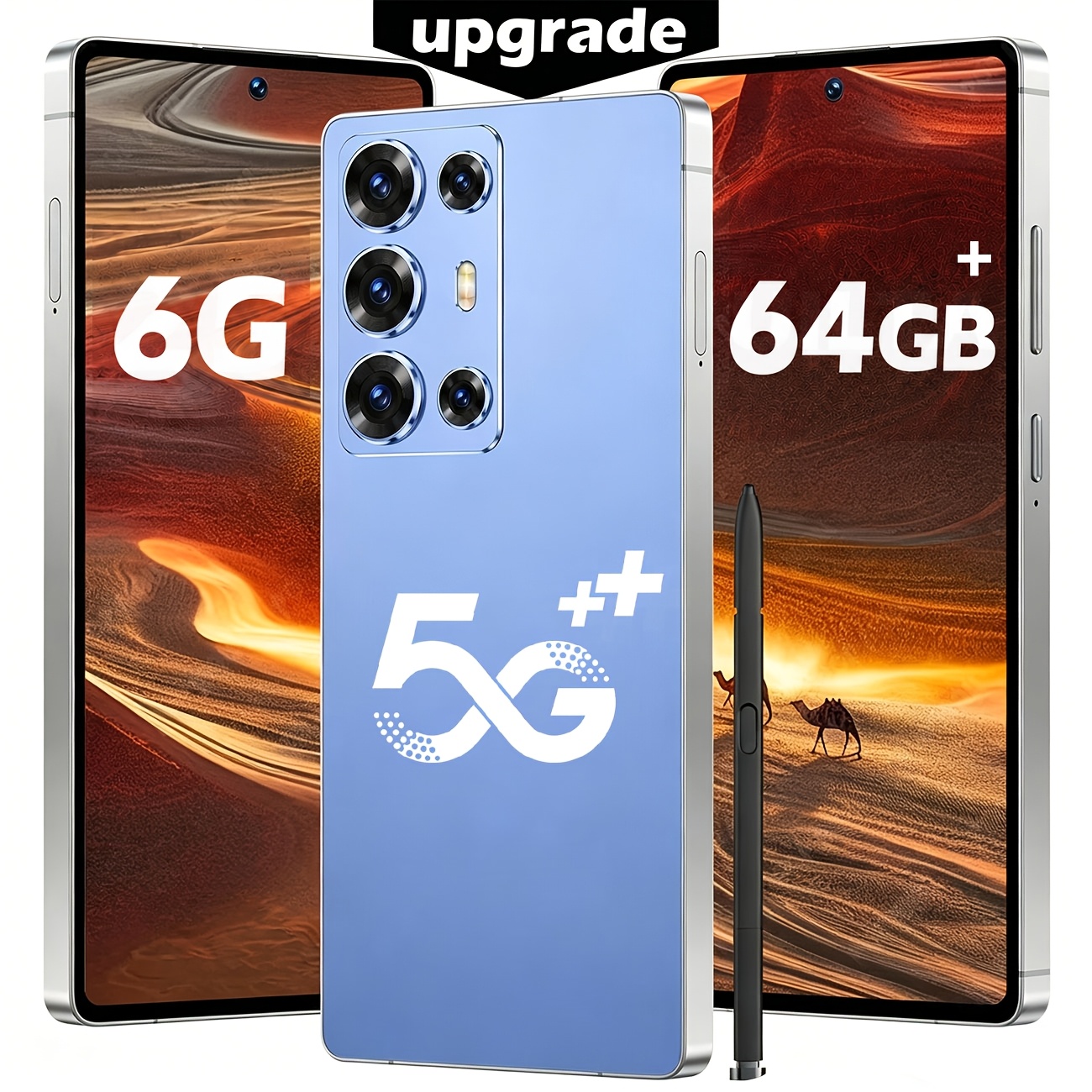 C25 Ultra/6,8-inch Hoogwaardig Model: Automatische Dual SIM-kaartschakeling, HD-video-opname, Langdurige Batterij, Inclusief Stylus, Type-C-gegevenskabel, Oortelefoon, Gebruikershandleiding, Wereldwijd Ontgrendelde Versie, een Krachtig en Veelzijdig Apparaat - Afbeelding 4
