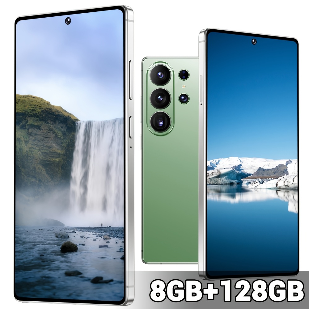26S Ultra Unlocked Global 5G Smartphone, 6.8 Inch HD Scherm, 8+128GB, Slimme Gezichtsherkenning, Dual SIM Standby, Ingebouwde Stylus Pen, Android OS, GPS Wi-Fi, Type-C Poort, Accessoire Kit, Cadeau voor Familie & Vrienden - Afbeelding 9