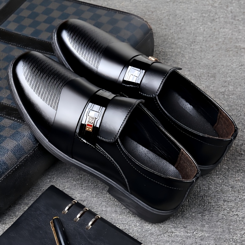 Slip-On Loafers, Heren Business Casual Schoenen, Modieuze Veelzijdige Oxfords, Trouwschoenen voor Heren, Rij Schoenen - Afbeelding 2