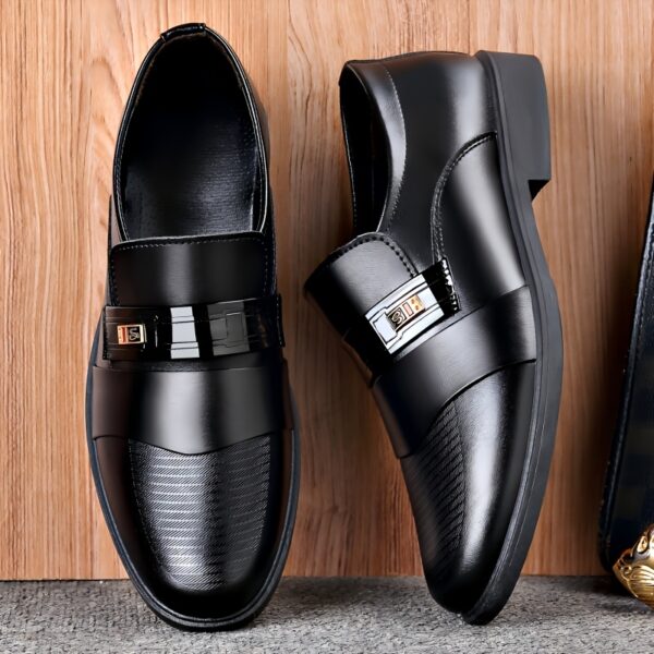 Slip-On Loafers, Heren Business Casual Schoenen, Modieuze Veelzijdige Oxfords, Trouwschoenen voor Heren, Rij Schoenen