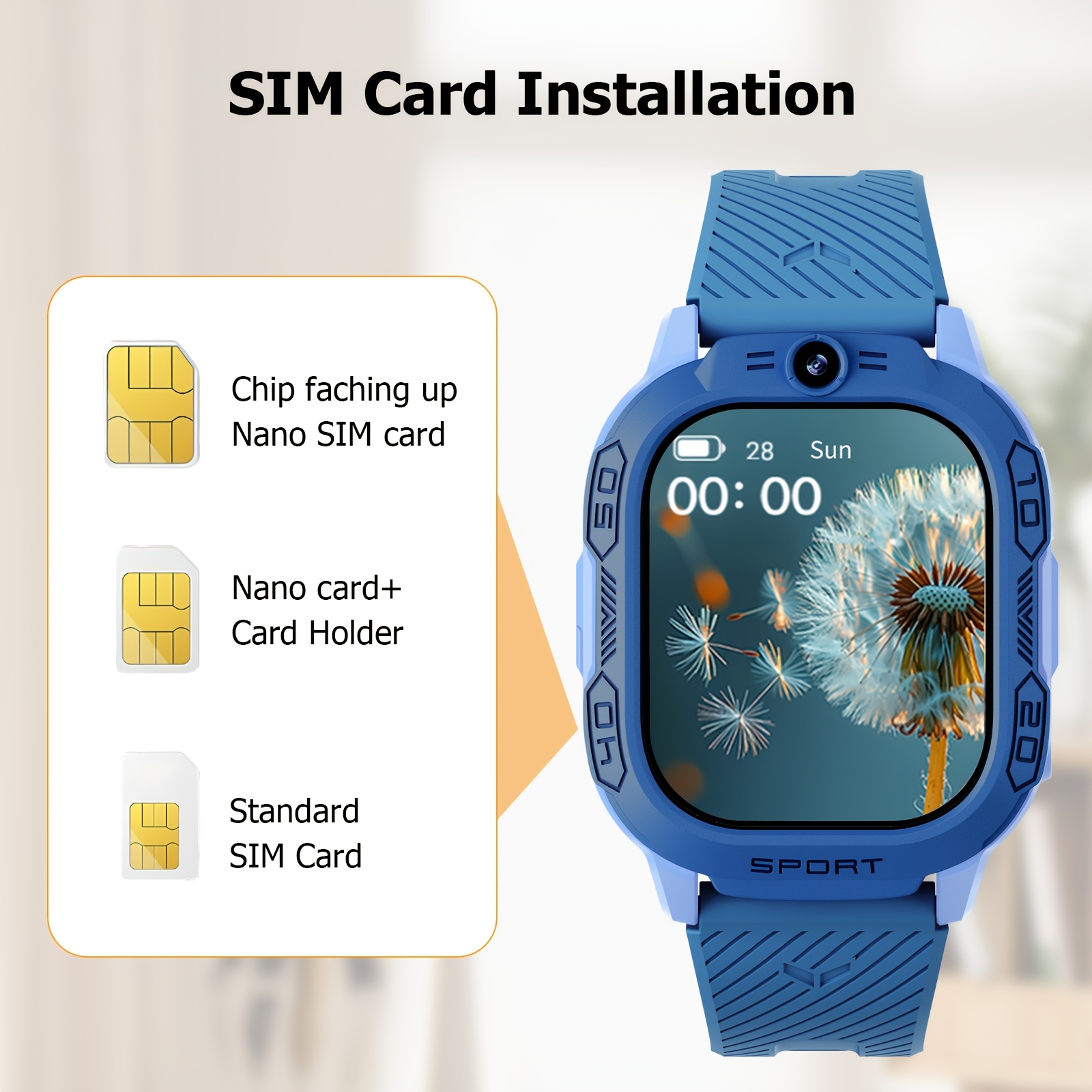 De nieuwste 2026 4G Smartwatch heeft video- en belfuncties, waardoor het het perfecte verjaardags- of kerstcadeau is voor jongens en meisjes vanaf 3 jaar. Het ondersteunt een leermodus, spellen, wekker, muziek en 4G netwerkconnectiviteit. - Afbeelding 12