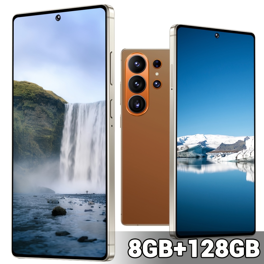 26S Ultra Unlocked Global 5G Smartphone, 6.8 Inch HD Scherm, 8+128GB, Slimme Gezichtsherkenning, Dual SIM Standby, Ingebouwde Stylus Pen, Android OS, GPS Wi-Fi, Type-C Poort, Accessoire Kit, Cadeau voor Familie & Vrienden - Afbeelding 7