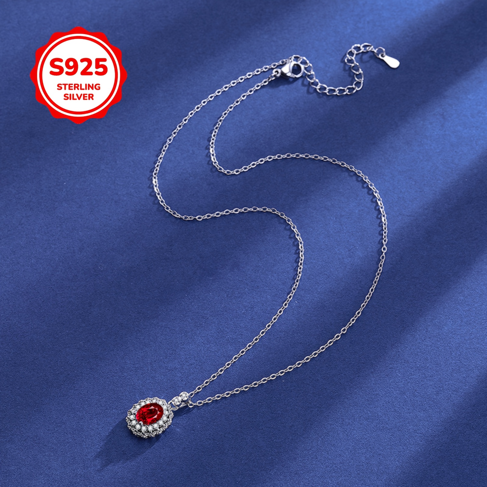 1 stuks S925 Zilveren Dames Hanger, Geschikt voor Dagelijks Gebruik Elegante All-Match Ketting, Vakantie Cadeau Kerstcadeau/Essentieel om te Cadeauwen - Afbeelding 6