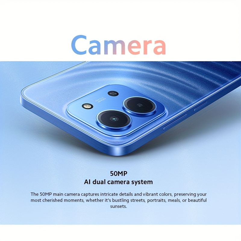 Redmi 15C Smartphone Global Version Mediatek Helio G81-Ultra Processor Refresh Rate tot 120Hz 50MP Hoofdcamera 8MP Frontcamera 6000Mah (Typ) 33W ZONDER OPLADER Xiaomi Hyperos 2 - Afbeelding 4