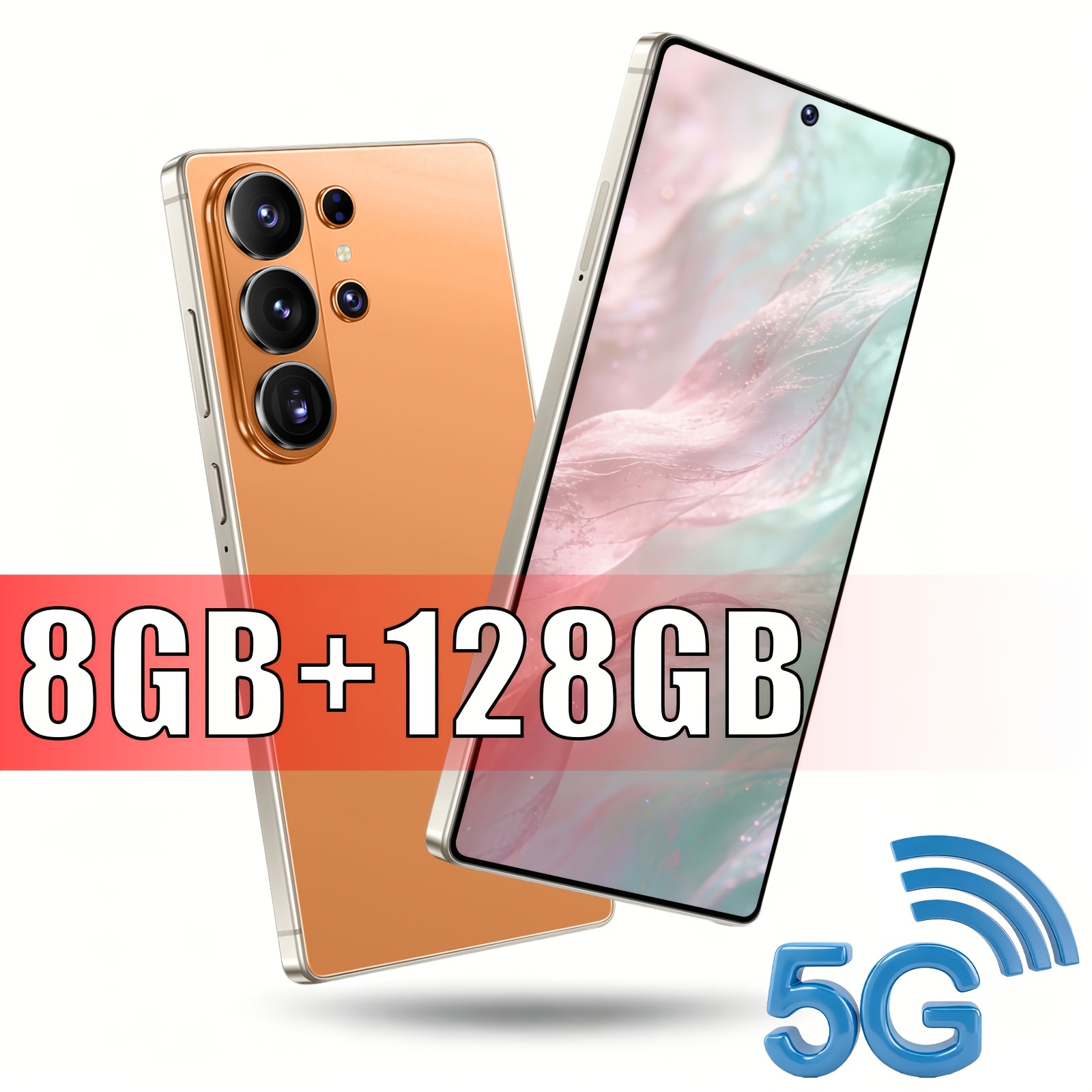 Ultra 2026 5G Ontgrendelde Mobiele Telefoon, 6.8 Inch HD Display, 8GB RAM 128GB ROM, Dual Network Dual SIM, HD Camera aan de Voorkant & Achterkant, Face ID, Ingebouwde Stylus, Type-C Oplader, Wi-Fi Hotspot, Volledige Uitbreidingen, Cadeaukeuze voor Alle Gelegenheden - Afbeelding 14