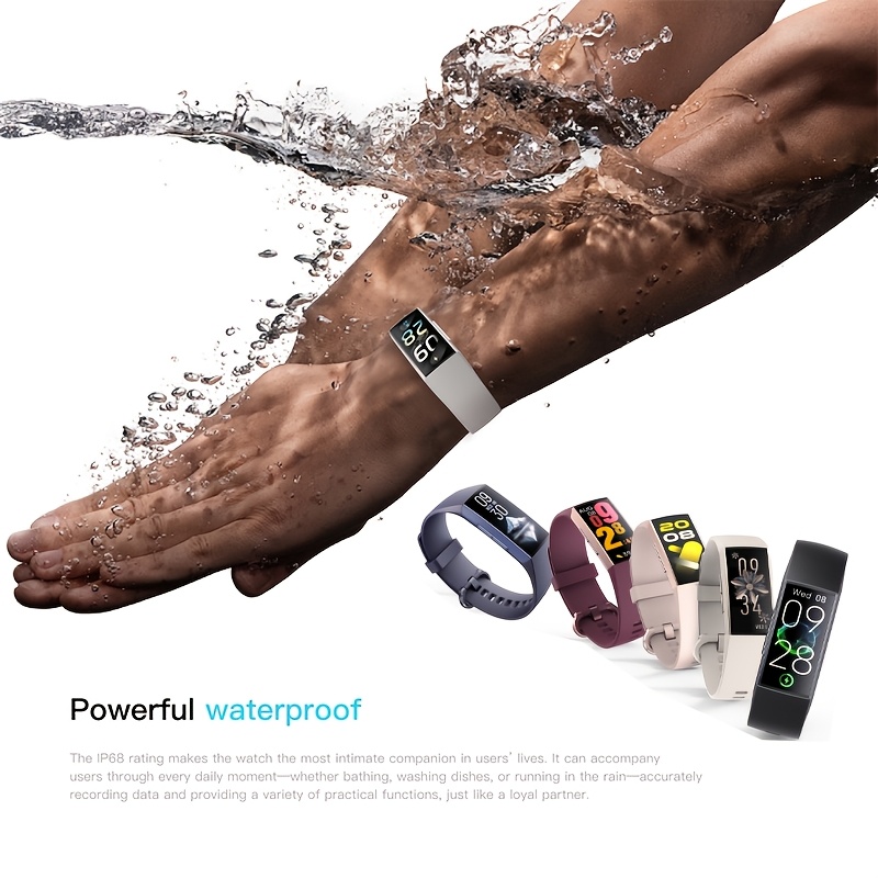 2026 Nieuwe Ultradunne Modieuze Fitnesstracker Slimme Armband voor Mannen, Ultradun Lichaam, Slaapmonitoring, Menstruatiereminder, Oproepreminder, Stappenteller, voor Mannen en Vrouwen, Compatibel met iPhone en Android, Perfect Cadeau - Afbeelding 5