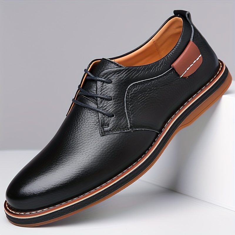 Heren Business Casual Schoenen, Eenvoudige Modieuze Zachte Zool Antislip Casual Schoenen - Afbeelding 11