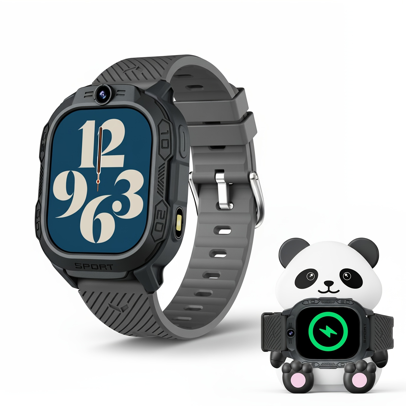 De nieuwste 2026 4G Smartwatch heeft video- en belfuncties, waardoor het het perfecte verjaardags- of kerstcadeau is voor jongens en meisjes vanaf 3 jaar. Het ondersteunt een leermodus, spellen, wekker, muziek en 4G netwerkconnectiviteit. - Afbeelding 3