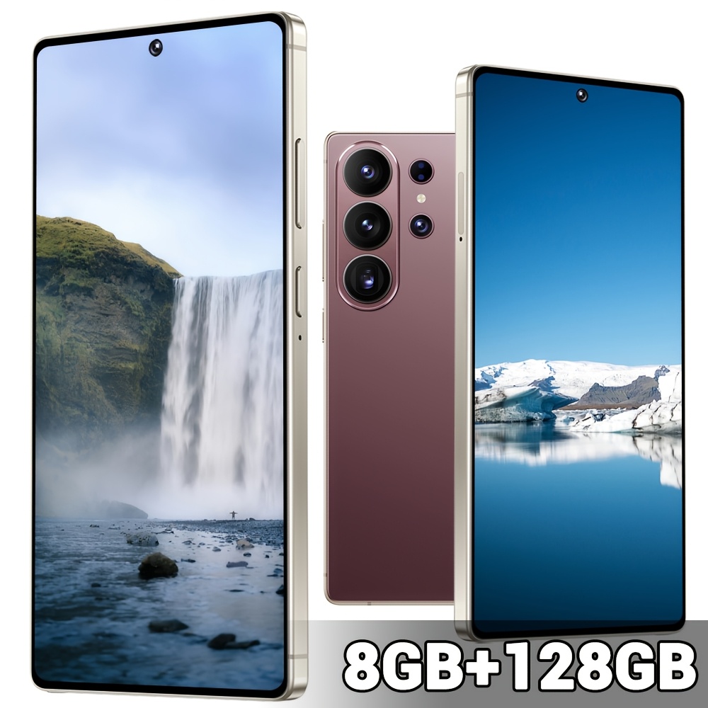 26S Ultra Unlocked Global 5G Smartphone, 6.8 Inch HD Scherm, 8+128GB, Slimme Gezichtsherkenning, Dual SIM Standby, Ingebouwde Stylus Pen, Android OS, GPS Wi-Fi, Type-C Poort, Accessoire Kit, Cadeau voor Familie & Vrienden - Afbeelding 5