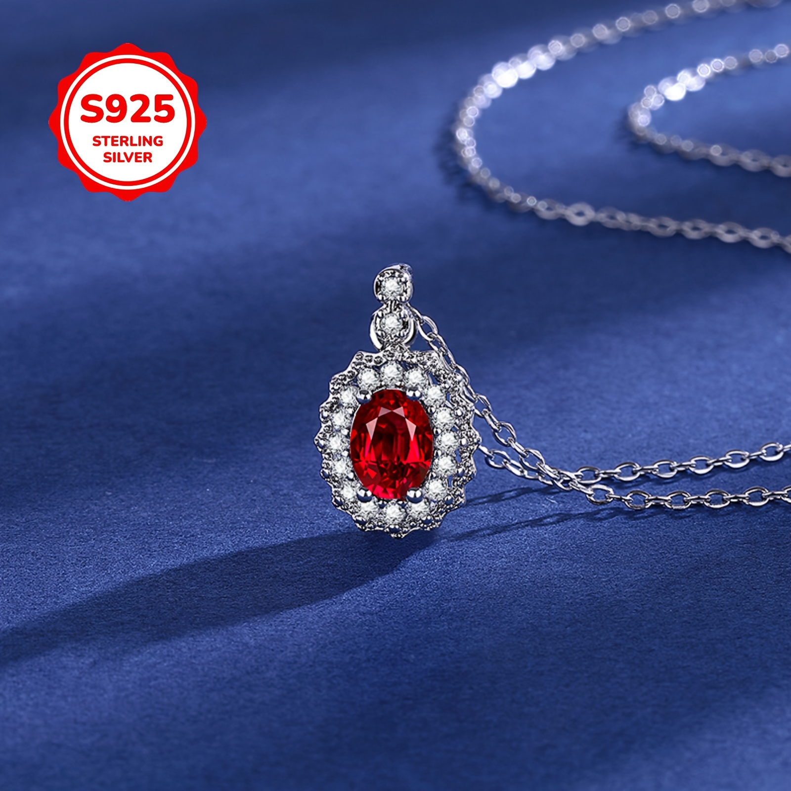 1 stuks S925 Zilveren Dames Hanger, Geschikt voor Dagelijks Gebruik Elegante All-Match Ketting, Vakantie Cadeau Kerstcadeau/Essentieel om te Cadeauwen - Afbeelding 5