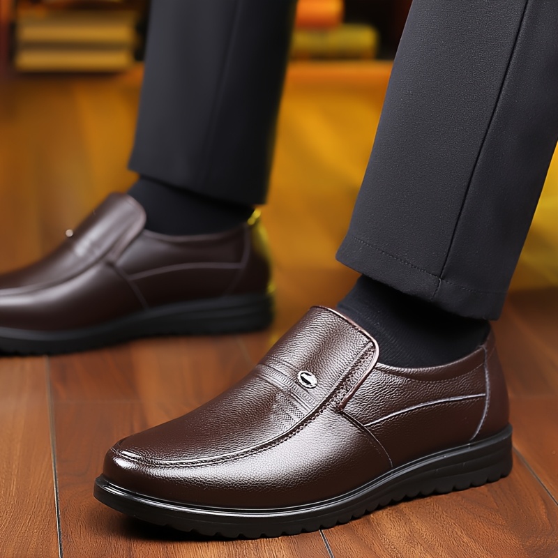 Heren nette schoenen - Formeel en casual laag ontwerp, geschikt voor zaken, bruiloften, kantoor - Zwart, trouwschoenen | Klassieke stijl, business casual schoenen - Afbeelding 6