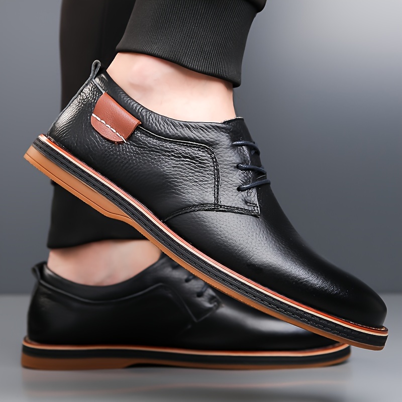 Heren Business Casual Schoenen, Eenvoudige Modieuze Zachte Zool Antislip Casual Schoenen - Afbeelding 8