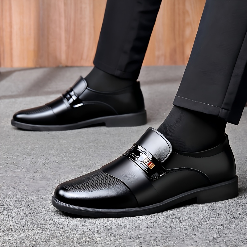 Slip-On Loafers, Heren Business Casual Schoenen, Modieuze Veelzijdige Oxfords, Trouwschoenen voor Heren, Rij Schoenen - Afbeelding 4
