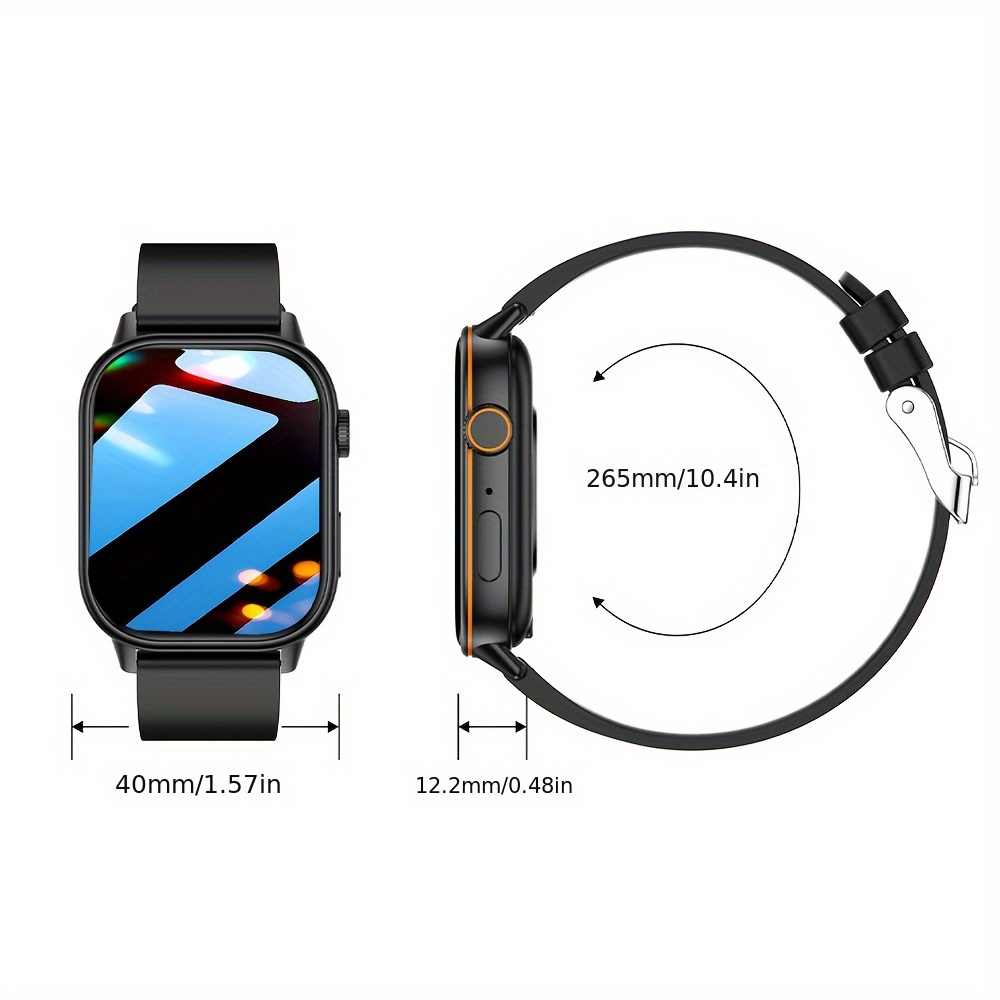 DAORKOW GPS Smartwatch, RVS Outdoor Kompas Sporthorloge, 5,11 cm HD-scherm, 170+ Sportmodi, Track, Draadloos Bellen, USB-opladen, 420mAh Lithium-polymeerbatterij, Unisex - Cadeau voor Valentijnsdag, Moederdag, Vrouwendag, Ramadan, Onafhankelijkheidsdag - Afbeelding 2