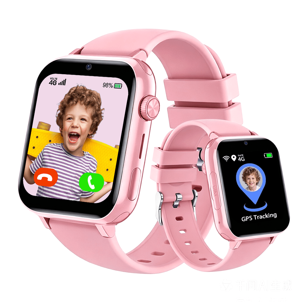 Smartwatch, 4G Telefoonhorloge voor Basisschool- en Middelbare Schoolstudenten, SIM-kaart Plug-In, Tweeweg Video Bellen, SOS Noodoproep, Stappenteller, GPS Locatie Smartwatch - Afbeelding 13